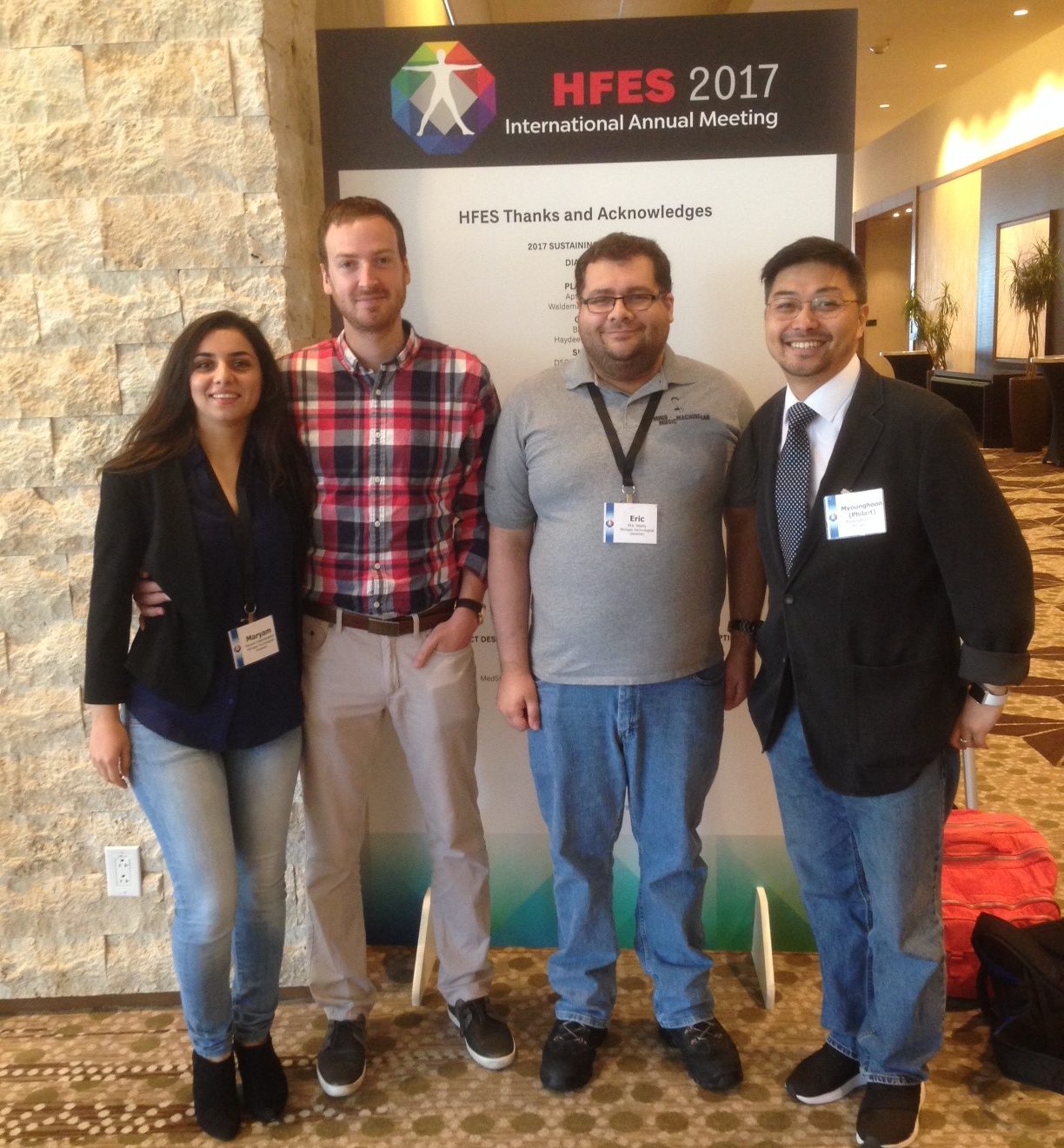 HFES 2017 Conference (Shabnam, Jason, Eric, & Philart)